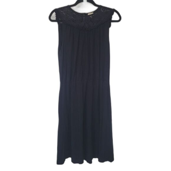 Ella Moss Black Lace Detailing Dress - Picture 1 of 4